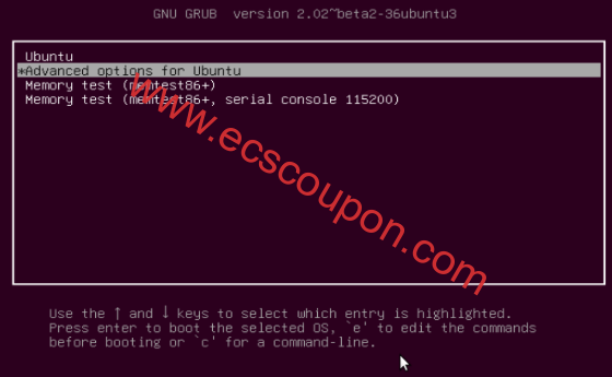 Ubuntu Grub菜单