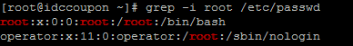 Grep–在Linux中获取用户信息