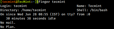 查看Linux中的用户信息