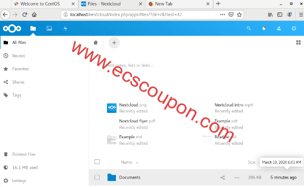 NextCloud管理面板