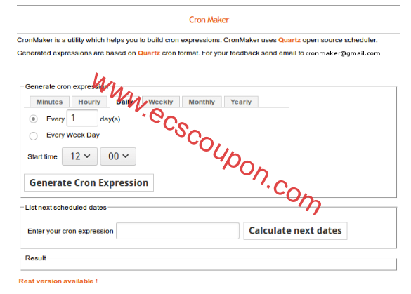 Cron Maker