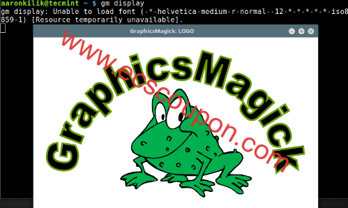 验证GraphicsMagick安装