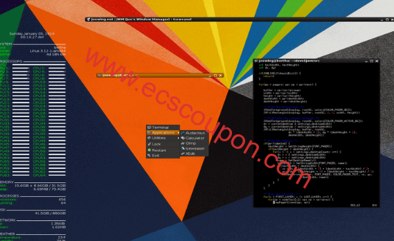 14个比较好用的Linux平铺窗口管理器工具整理-趣云笔记