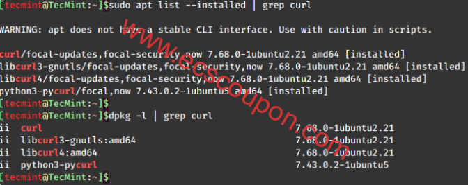 检查Linux系统是否安装特定软件包的常用命令-趣云笔记
