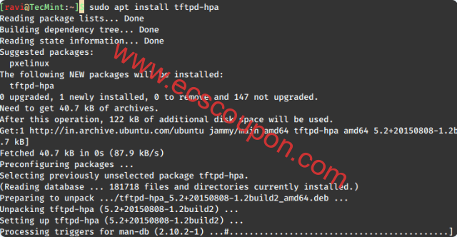 Ubuntu和Debian系统安装和配置TFTP服务器图文教程-趣云笔记