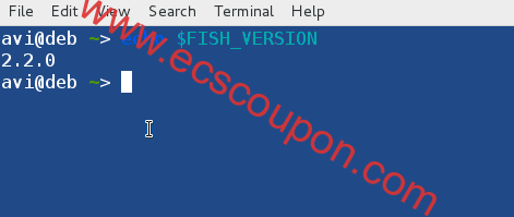 查看fish版本