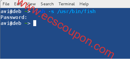 将FISH设置为默认shell