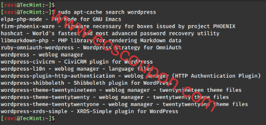 apt-cache search