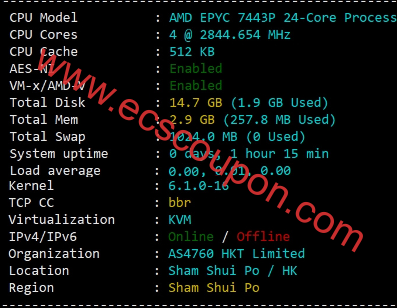 MoonVM怎么样?MoonVM香港HKT机房动态VPS测评数据报告-趣云笔记