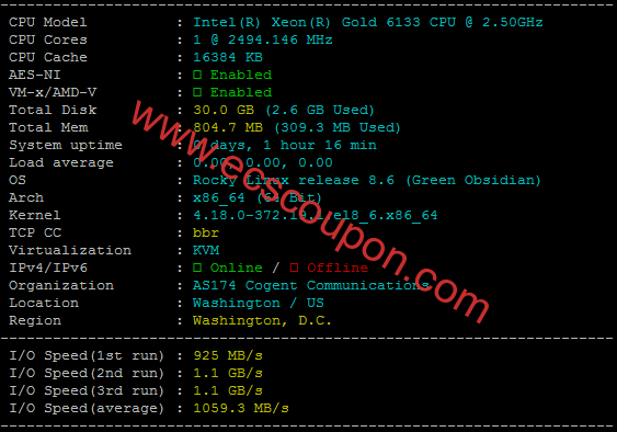 雨云服务器怎么样?雨云香港云服务器(二区软银线路)真实测评数据分享-趣云笔记