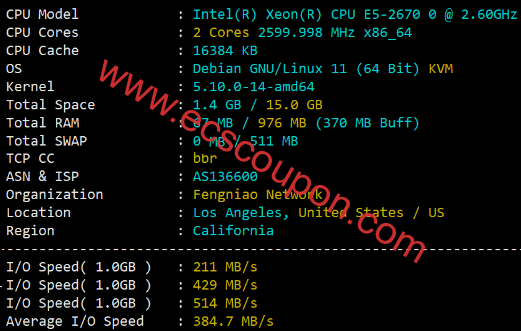 CubeCloud AS4837美国VPS数据测评:大带宽高防御三网双程直连链路-趣云笔记