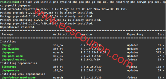 在Linux中安装PHP扩展