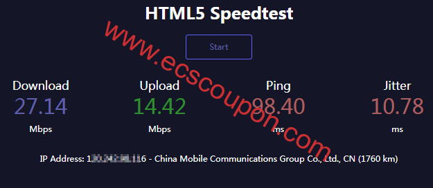 网页端速度测试