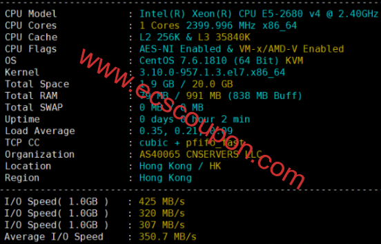 OneTechCloud香港CN2 VPS测评:三网直连链路不限流量适合建站业务-趣云笔记