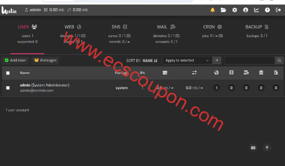 Ubuntu 22.04 LTS和Debian 12安装HestiaCP面板教程-趣云笔记