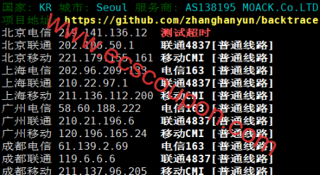 三网回程路由