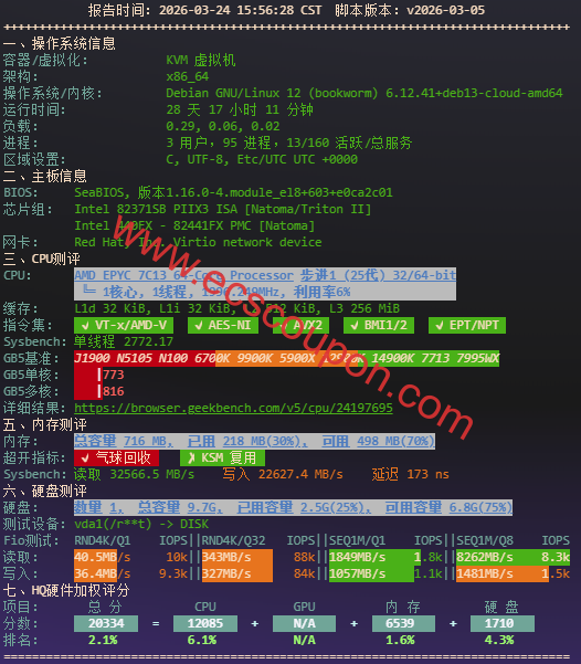 硬件质量体检报告