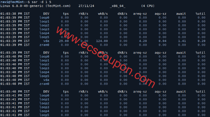 整理8个用于诊断Linux硬盘瓶颈问题的工具命令-趣云笔记