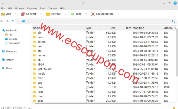 Peazip:适用于Linux系统便携式文件管理器和存档工具-趣云笔记