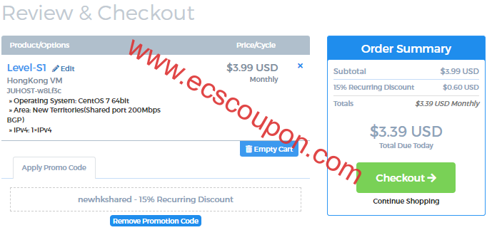 JuHost香港VPS升级不限流量 200Mbps带宽月付3.99美元起-趣云笔记