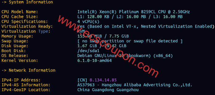 雨云广州番禺云服务器上线 Xeon®Platinum平台高达150G防护-趣云笔记