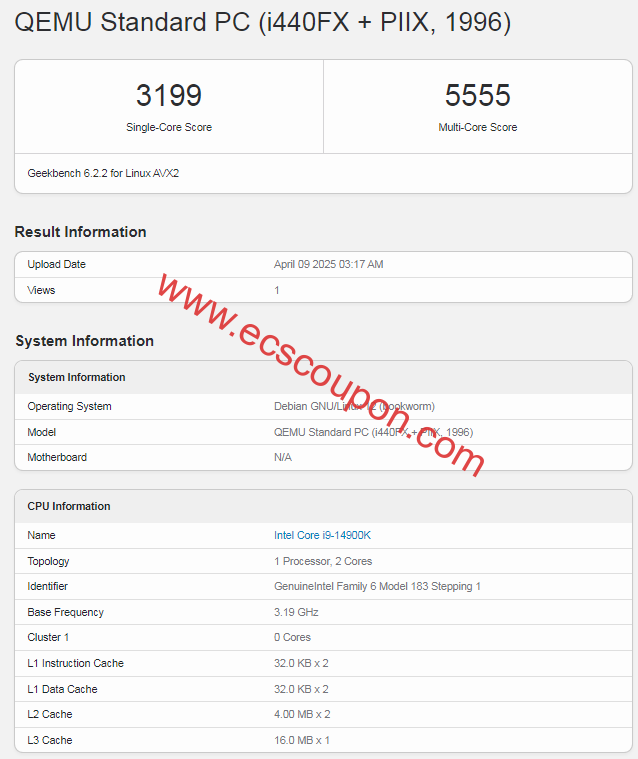 GeekBench 6跑分测试