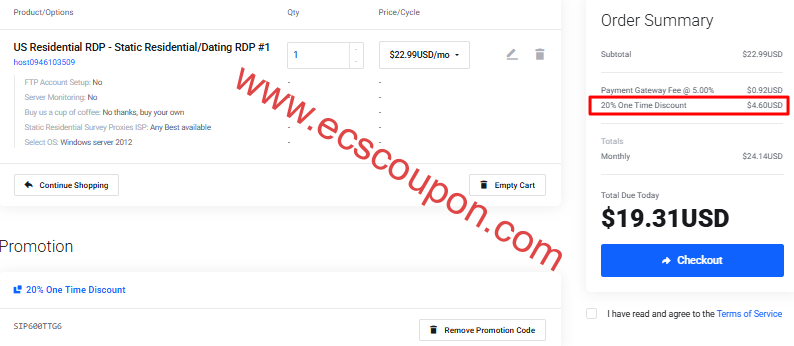 DigiRDP美国家宽住宅RDP VPS永久九折 可选13个ISP运营商-趣云笔记