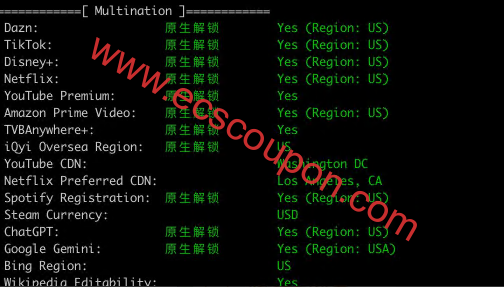 LisaHost上线住宅双ISP美国芝加哥VPS 非优化路由解锁优秀-趣云笔记