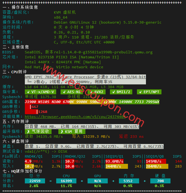 硬件质量体检报告