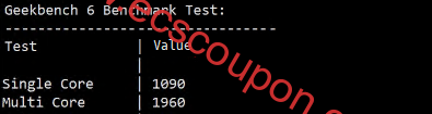 Geekbench 6跑分测试