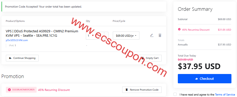 TudCloud优惠促销