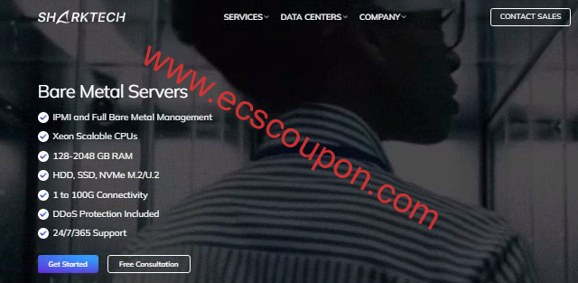 SharkTech裸金属服务器升级原生10Gbps带宽 配有300TB流量-趣云笔记