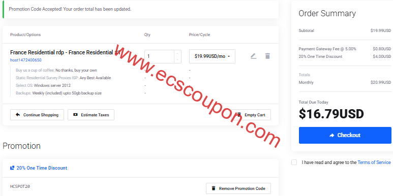 DigiRDP法国家庭带宽VPS促销