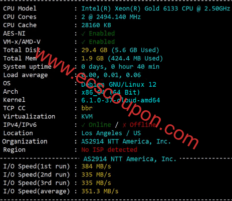 硬盘I/O读写测试