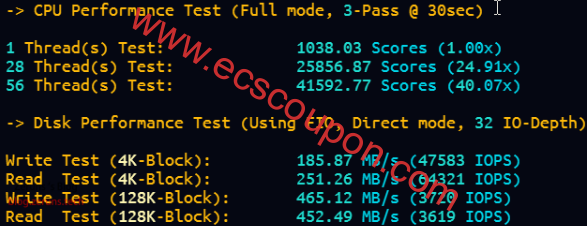 雨云深圳E5-2680v4裸金属物理机测评 大带宽适合多场景应用-趣云笔记