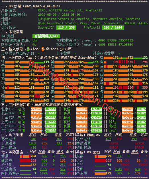 网络质量检测