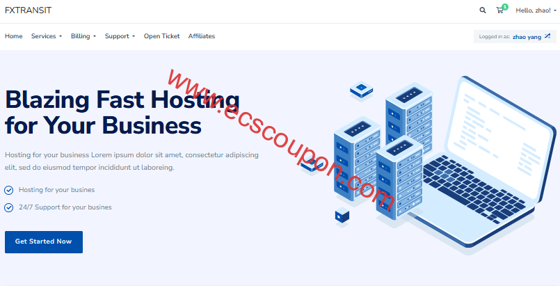 FxTransit：10Gbps带宽VPS特价$36/年起，AMD处理器，Tier1国际互联网络，可选香港/新加坡/洛杉矶节点-趣云笔记