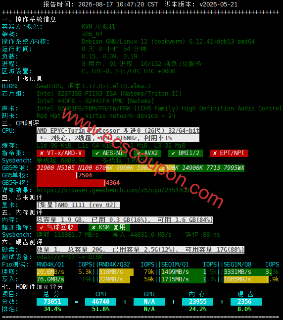 硬件质量报告