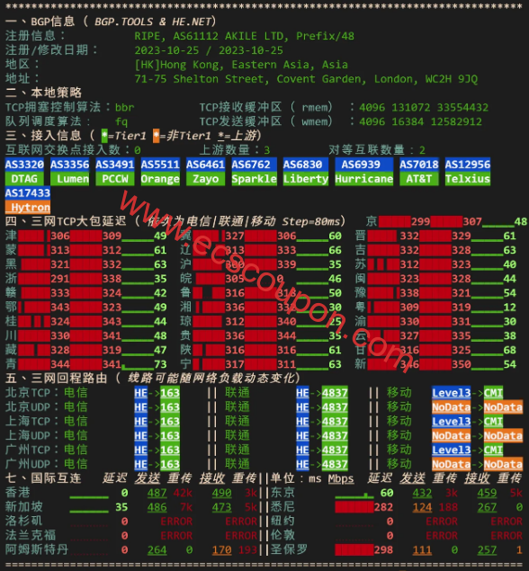 IPv6网络质量体检报告