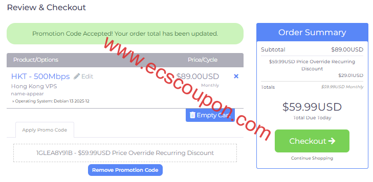 MoonVM优惠码 - 2026秋季促销，最高立减$100.68，接入Hinet/HGC/HKT，分配动态IP，台湾/香港节点可选-趣云笔记